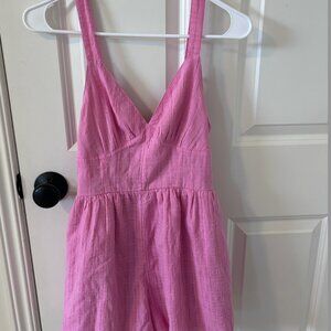 American Eagle pink romper